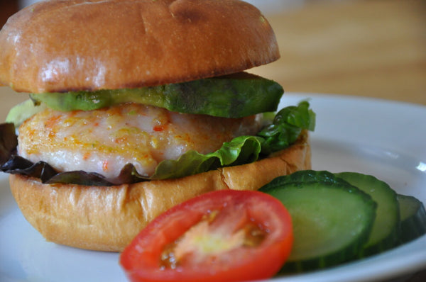 Shrimp Burger – Sizzlefish
