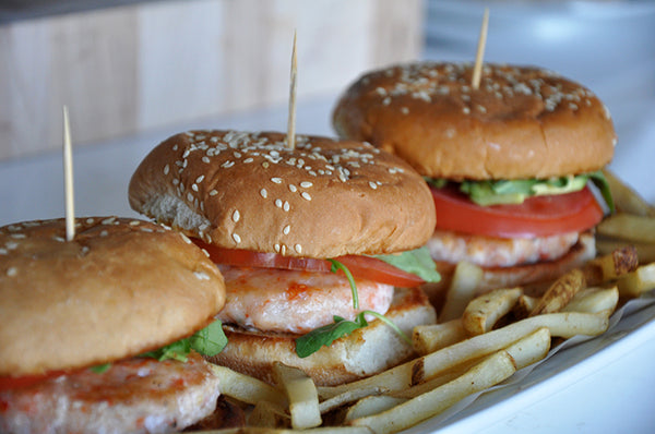 Shrimp Burgers – Jeanie and Lulu's Kitchen