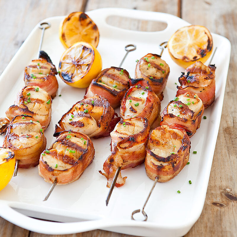 America's Test Kitchen: Grilled Bacon-Wrapped Scallops