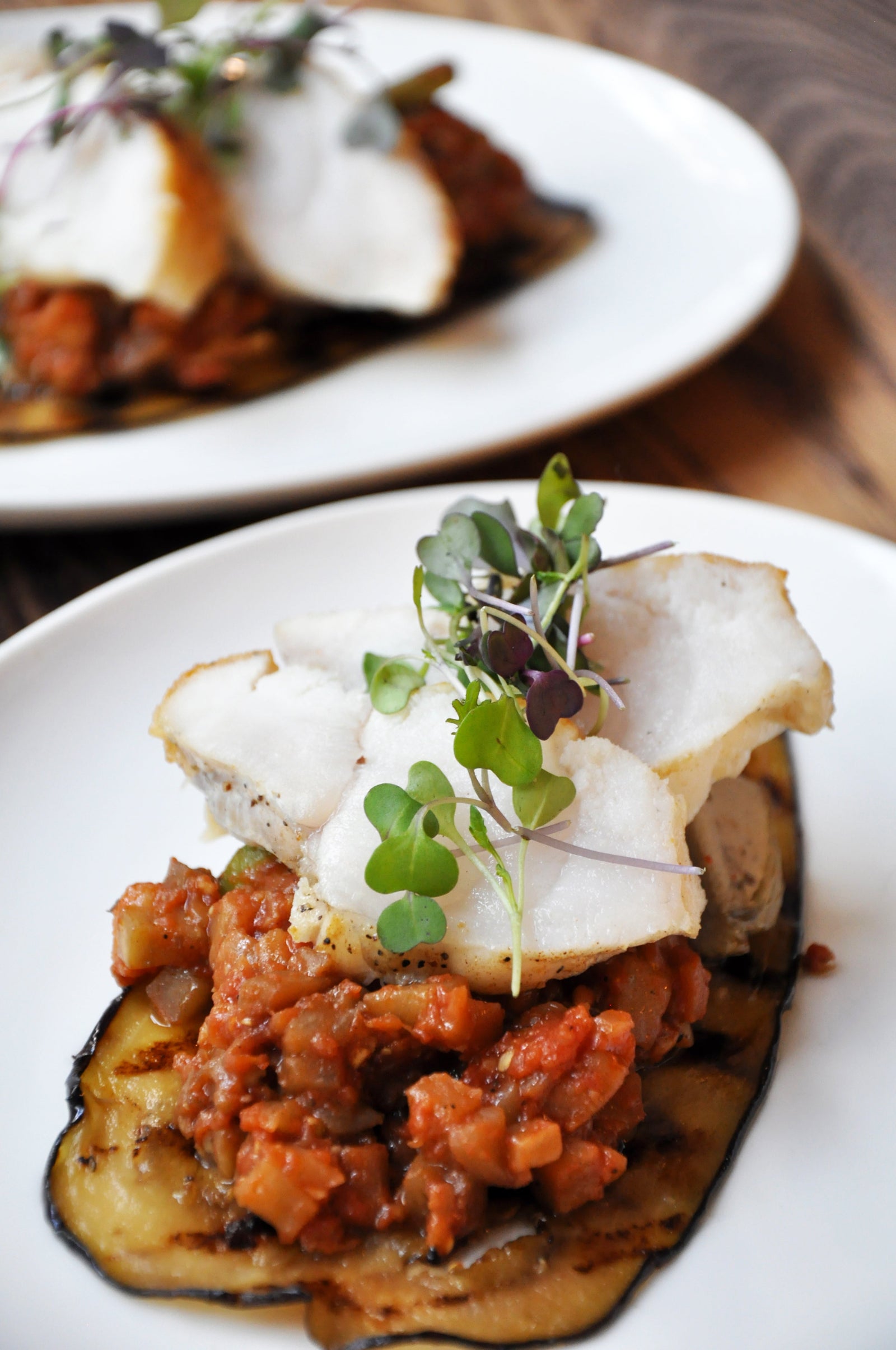 Chef Box Series: Roasted Monkfish with Tomatoes and Eggplant