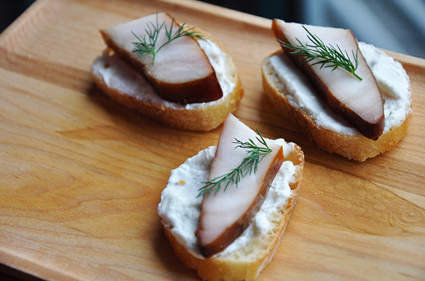 Smoked Sturgeon Rillettes Wulf's Kitchen: Smoked Sturgeon - Wulf's Fish