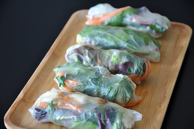 Wulf's Kitchen: White Fish Spring Rolls