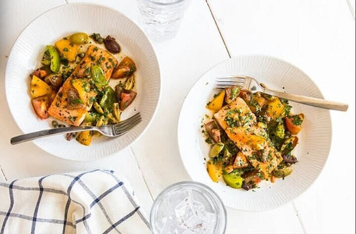 Wulf's Kitchen: ChalkStream Trout Puttanesca