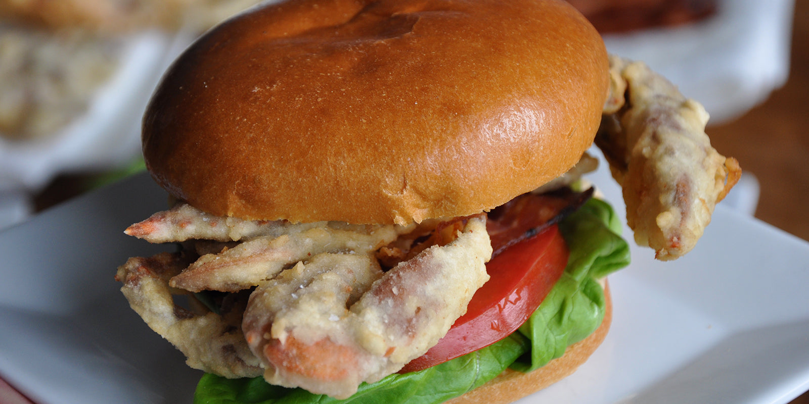 Wulf's Kitchen: Soft Shell Crab BLTs with Chili Lime Aioli