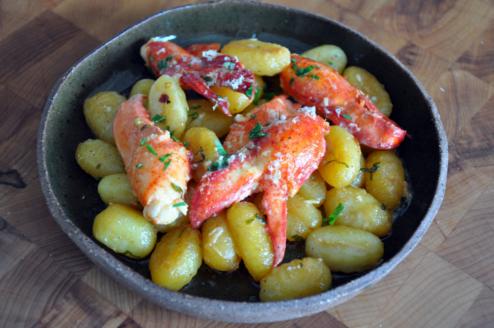 Browned Butter Lobster Gnocchi