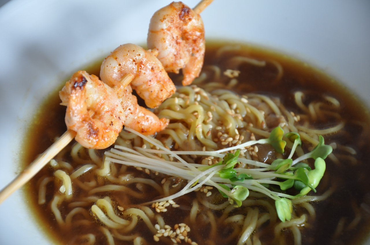 Green Crab Ramen with Chef Youji and Wulf's Fish