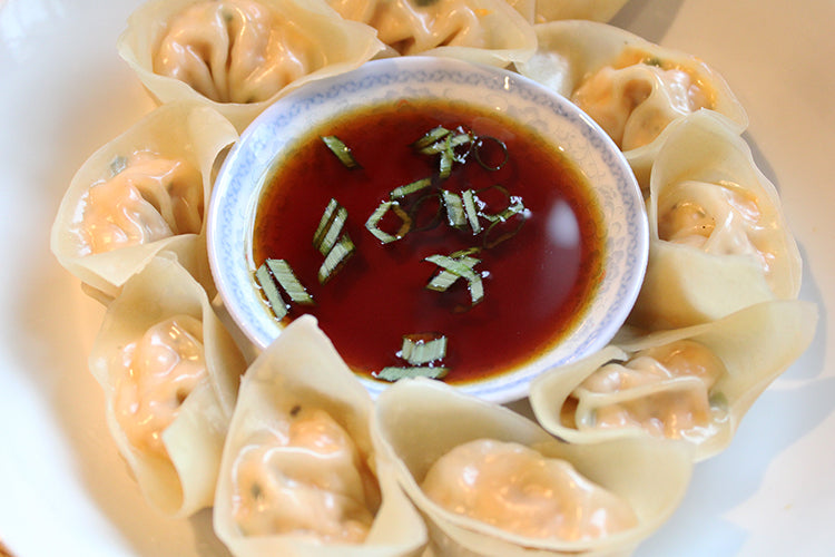 Wulf's Kitchen: Nordic Blu Salmon Dumplings