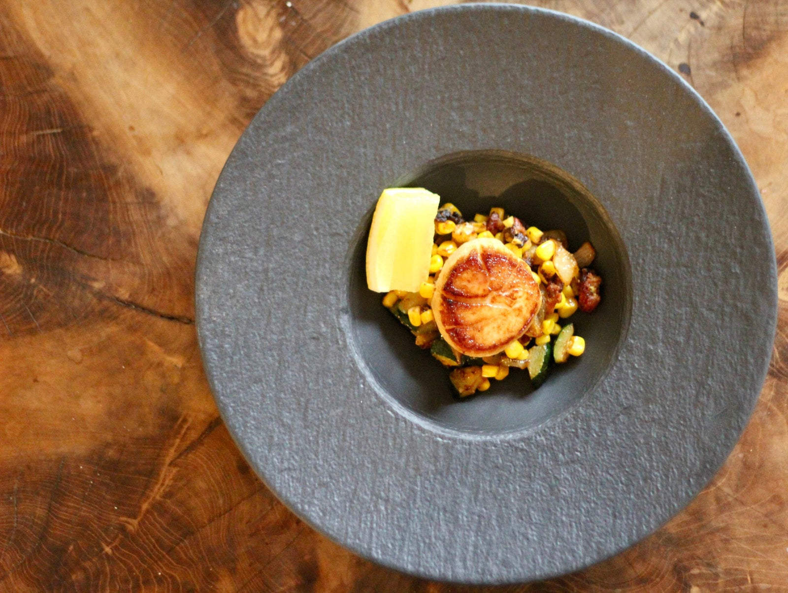 Chefs at Home: Dayboat Scallops with Calabacitas