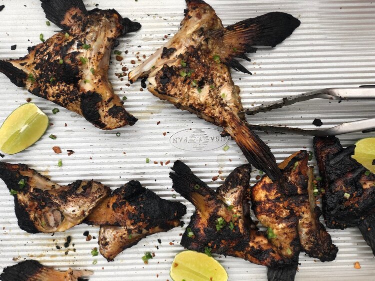 Hooked: Newlyweds in the Kitchen, No. 4 WTF are Fish Collars