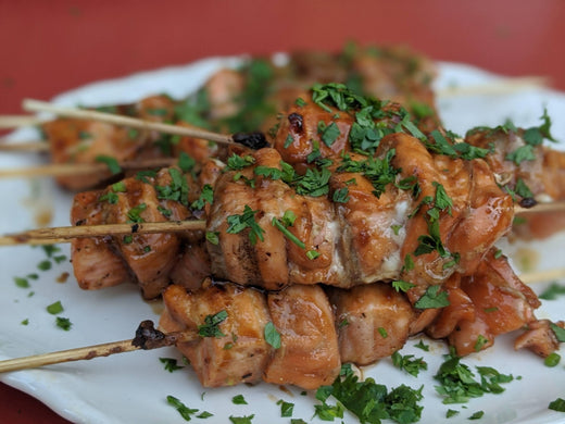 Wulf's Kitchen: Brown Sugar Glazed Salmon with Quick-Pickled Cucumbers and Jasmine Rice