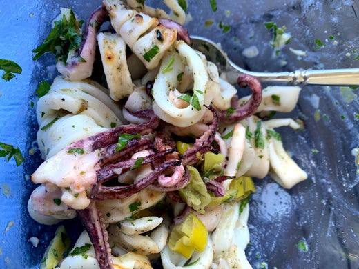 Wulf's Kitchen: Anything Goes Grilled Squid