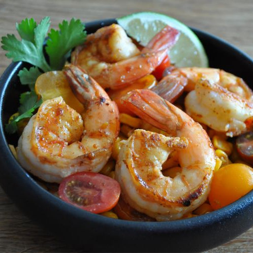 Large Tail-On Wild Gulf Shrimp