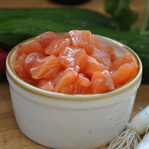 bowl of salmon poke