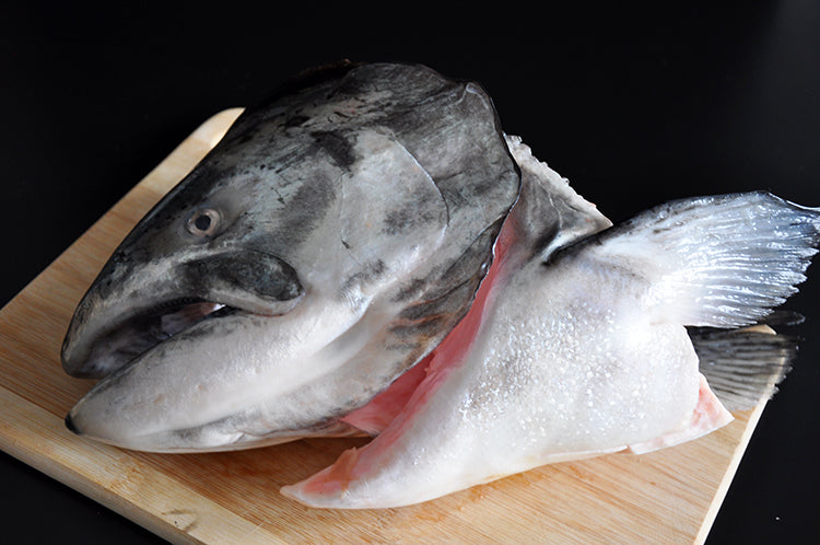 Ora King Tyee Salmon Heads